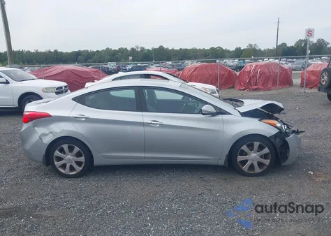 2013 Hyundai Elantra Limited z USA, uszkodzony, nr VIN 5NPDH4AEXDH277467